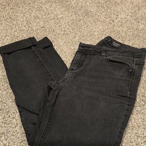 Vera Wang Charcoal Denim Pants